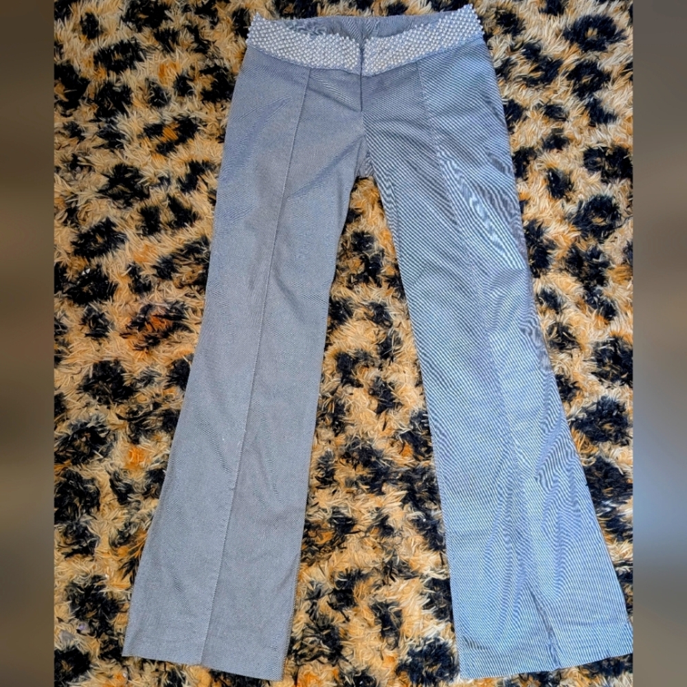Vintage Betsey Johnson Gray Dress Pants